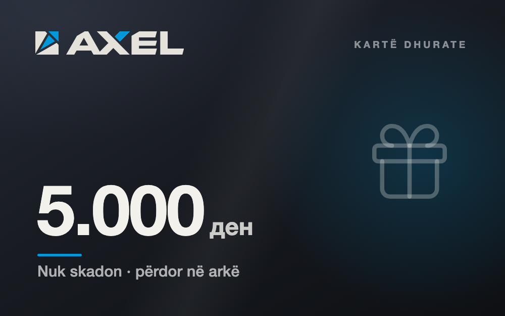 Kartë dhurate 5000 ден